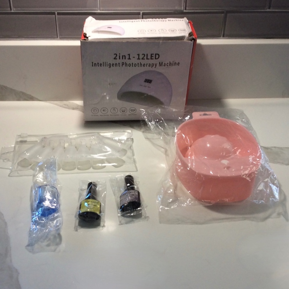 5-pc. Gel Nail Kit for Home/Salon